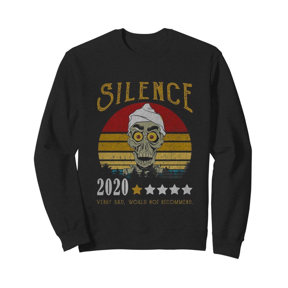 Achmed Silence 2020 Verry Bad Would Not Recommend Vintage  Unisex Sweatshirt