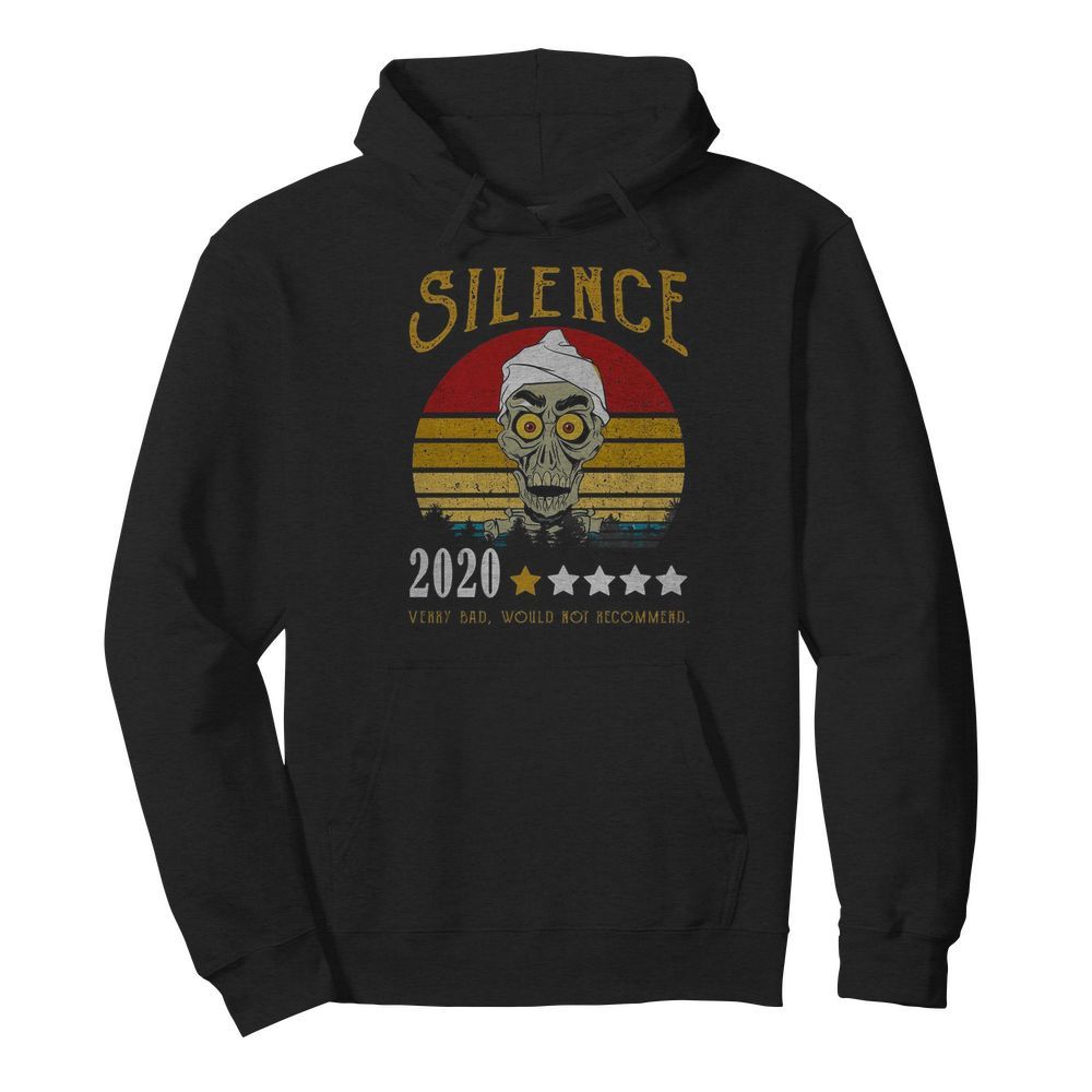 Achmed Silence 2020 Verry Bad Would Not Recommend Vintage  Unisex Hoodie