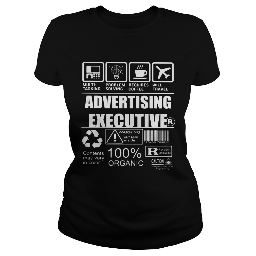 Advertising executive warning sarcasm inside contents may vary in color 100 organic  Classic Ladies