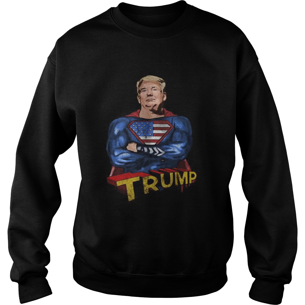 American super hero trump  Sweatshirt