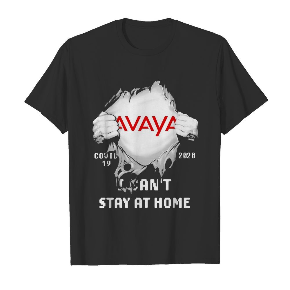 Avaya I can’t stay at home Covid-19 2020 superman shirt