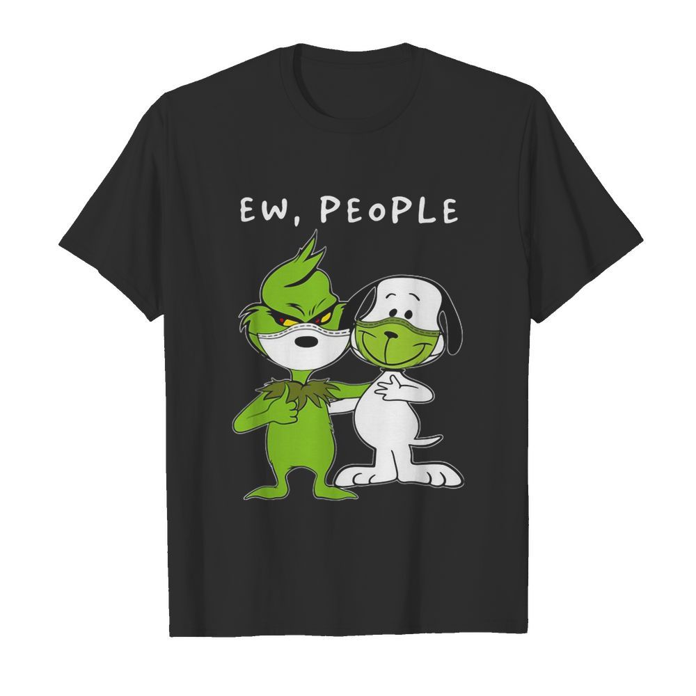 Baby Green And Snoopy Face Mask Ew People shirt