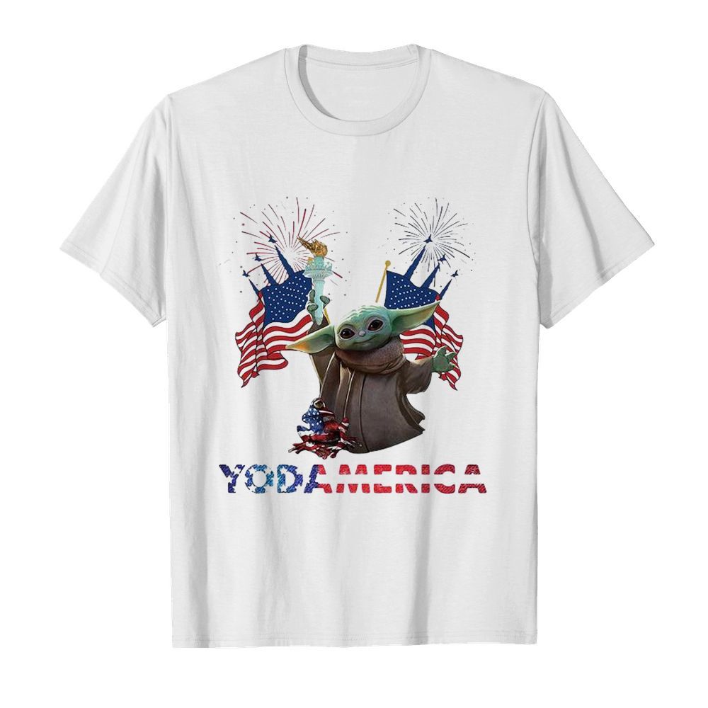 Baby Yoda America shirt