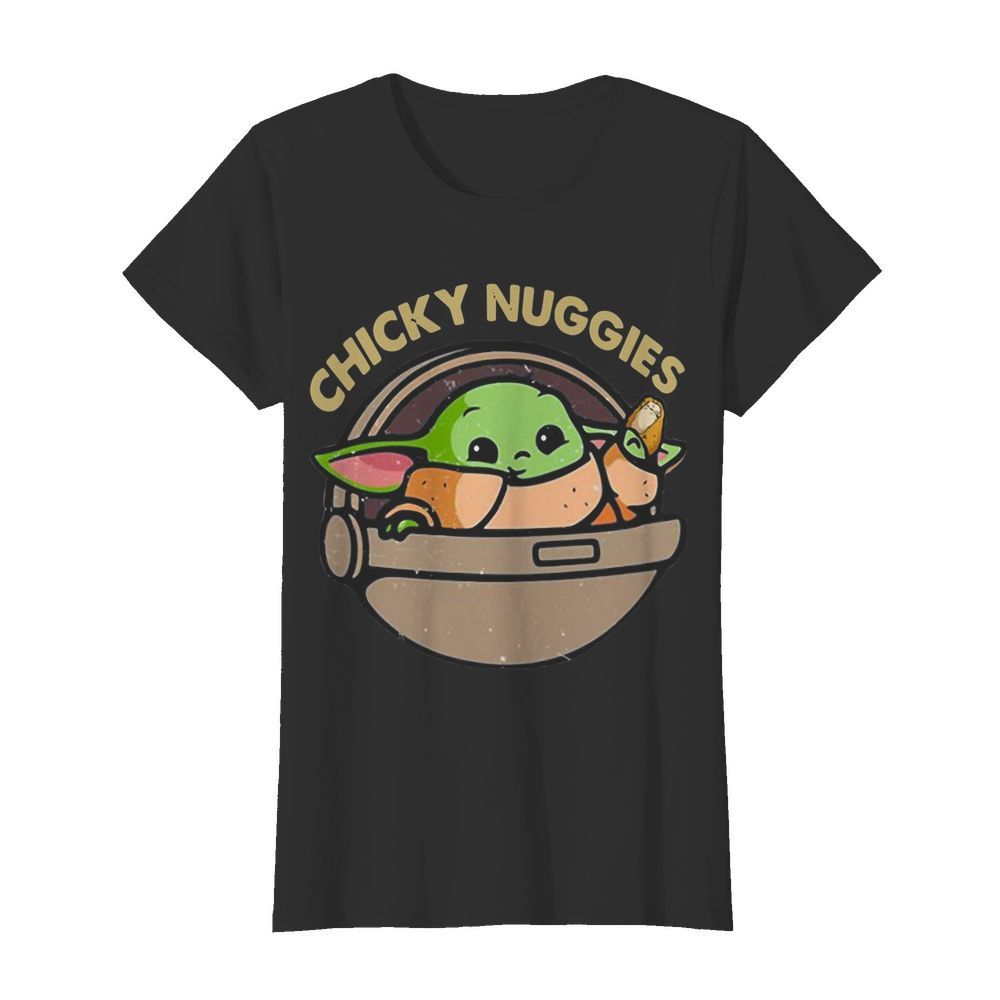 Baby Yoda Chicky Nuggies  Classic Women's T-shirt