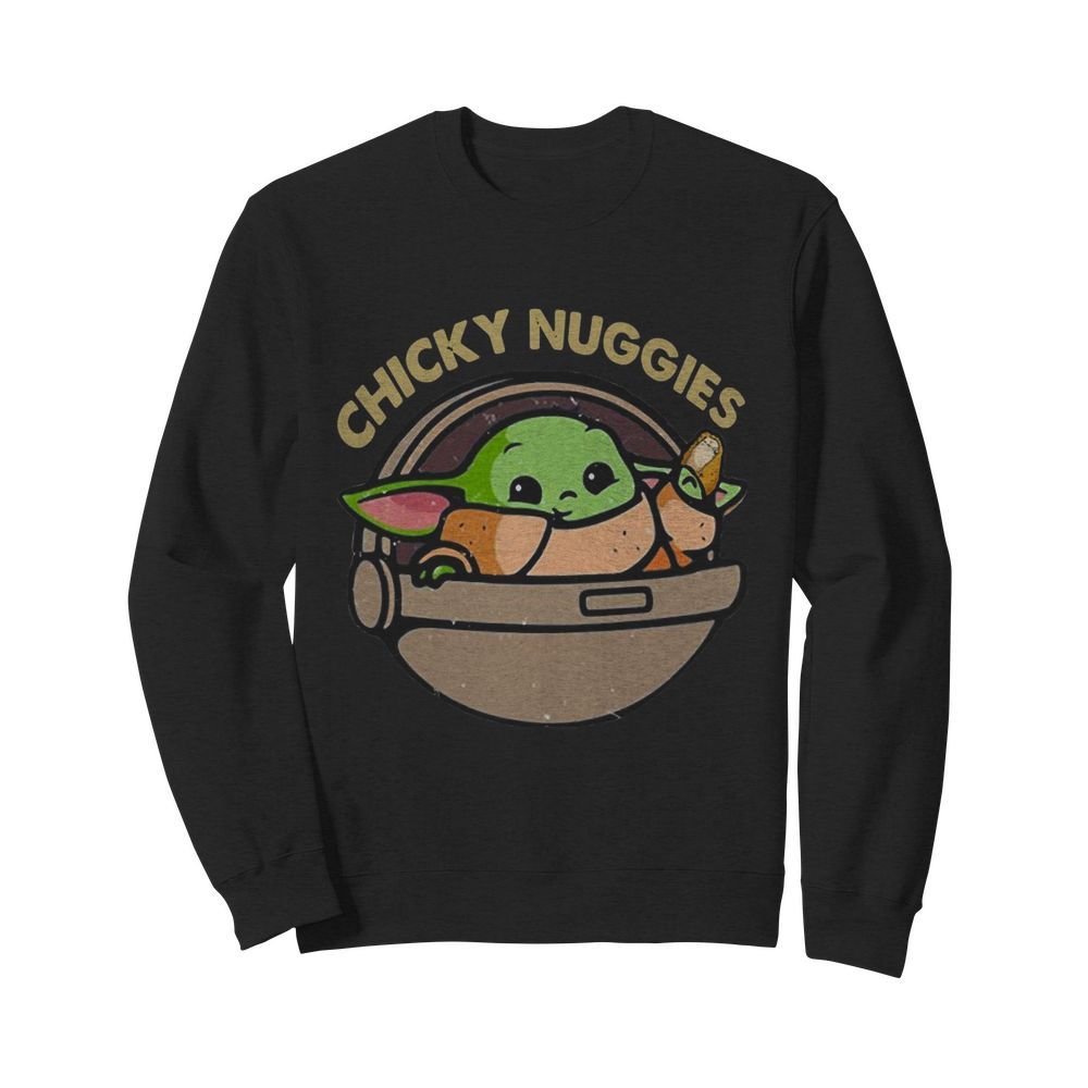 Baby Yoda Chicky Nuggies  Unisex Sweatshirt