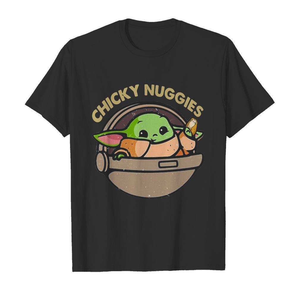 Baby Yoda Chicky Nuggies  Classic Men's T-shirt