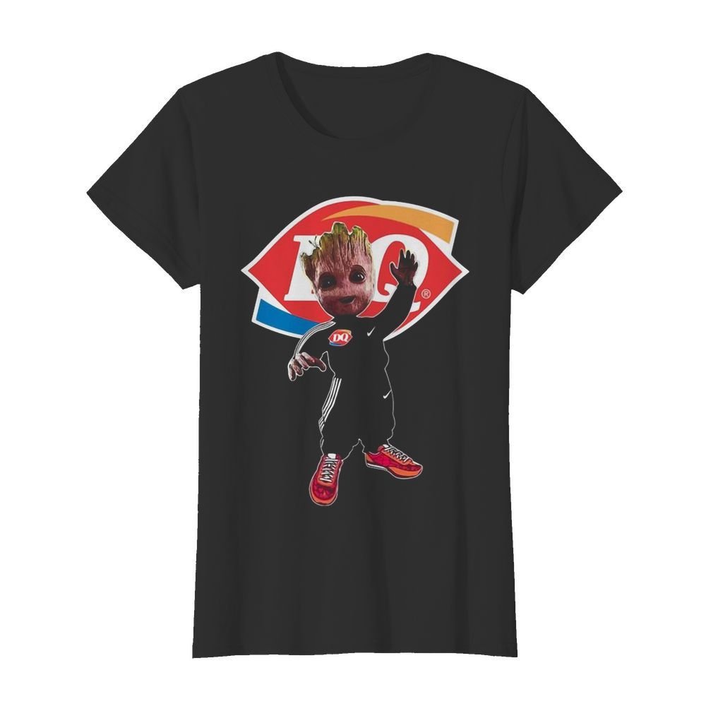 Baby groot dairy queen logo  Classic Women's T-shirt