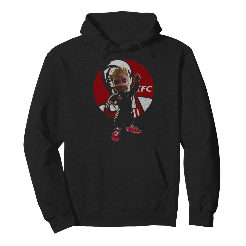 Baby groot kfc logo  Unisex Hoodie