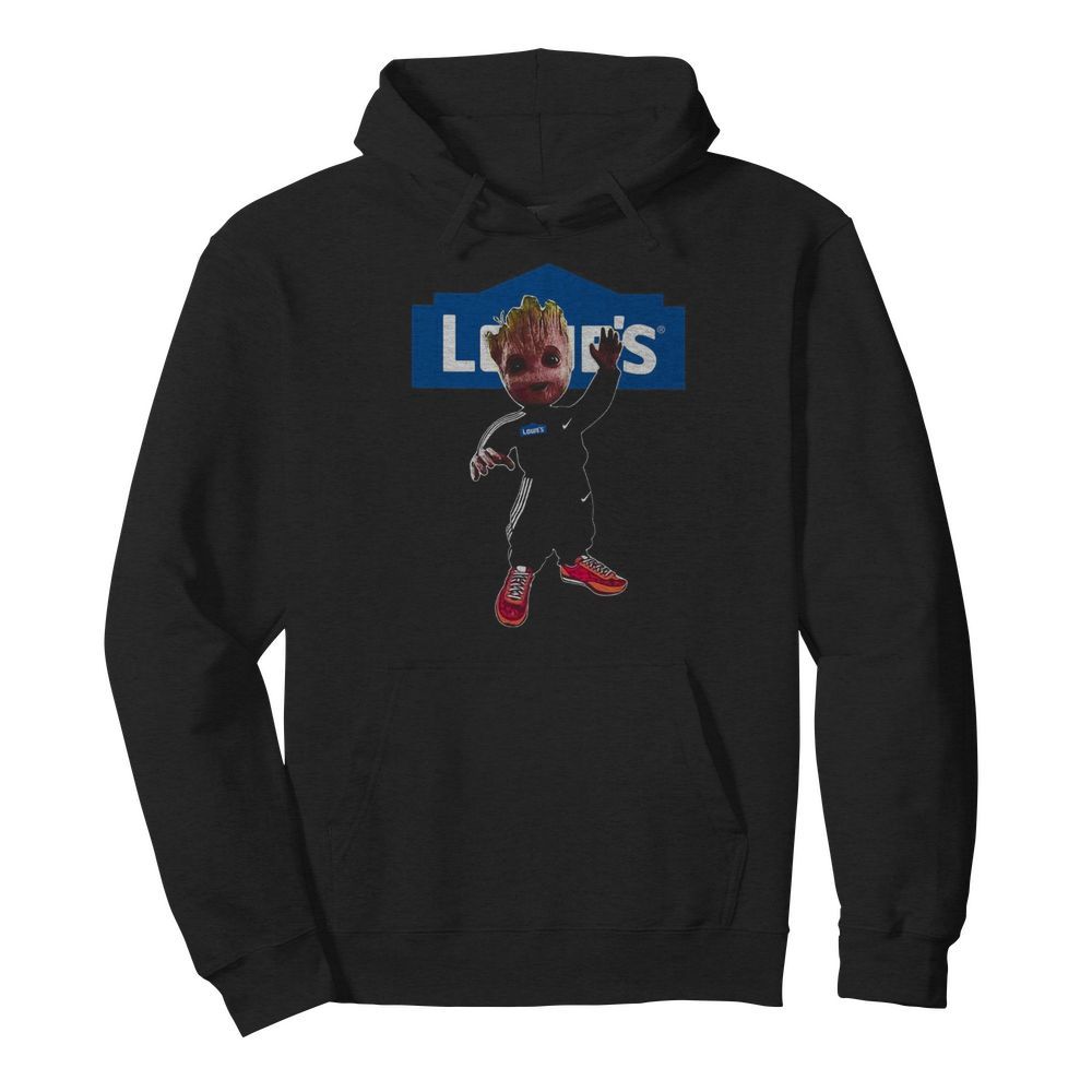 Baby groot lowe’s logo  Unisex Hoodie