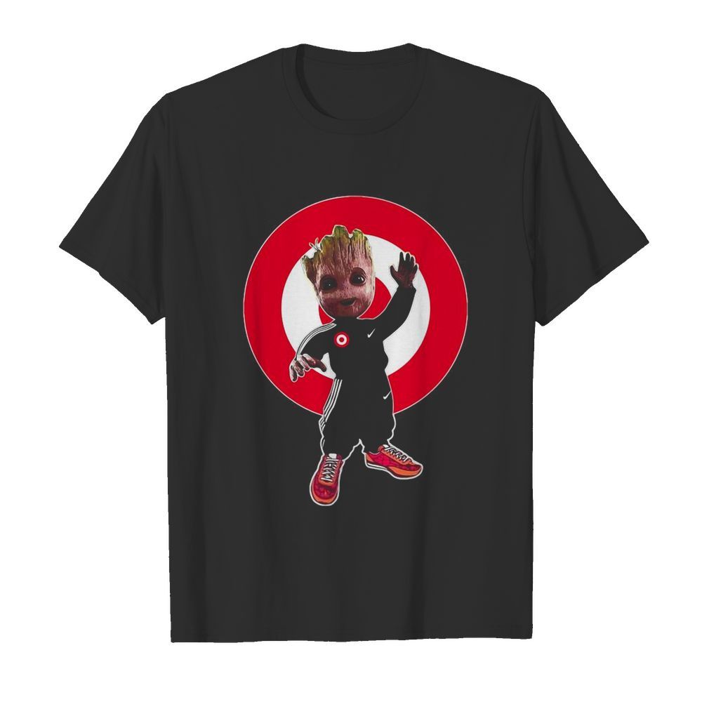 Baby groot target logo shirt