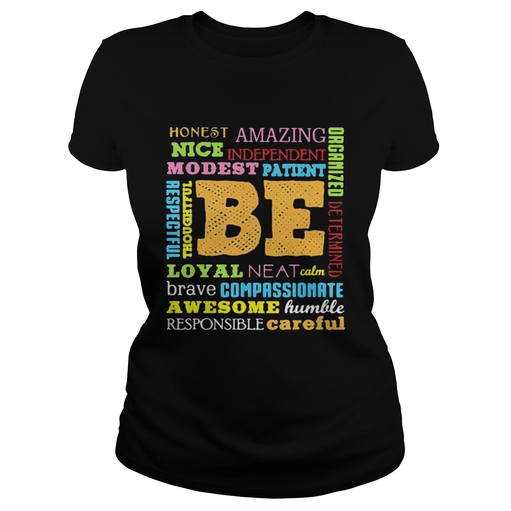 Be Awesome Word Cloud Growth Mindset Teacher Power of Yet  Classic Ladies