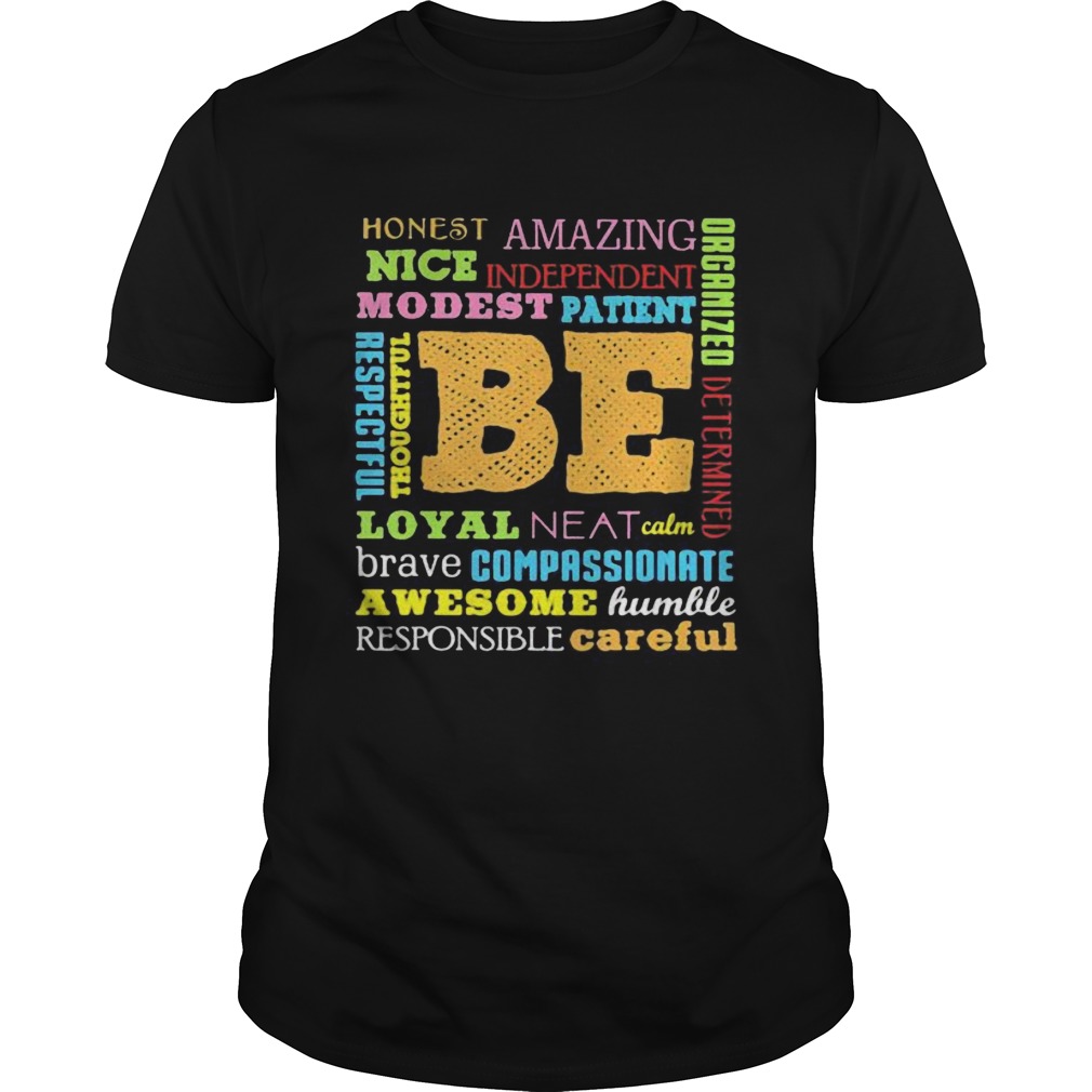 Be Awesome Word Cloud Growth Mindset Teacher Power of Yet  Unisex