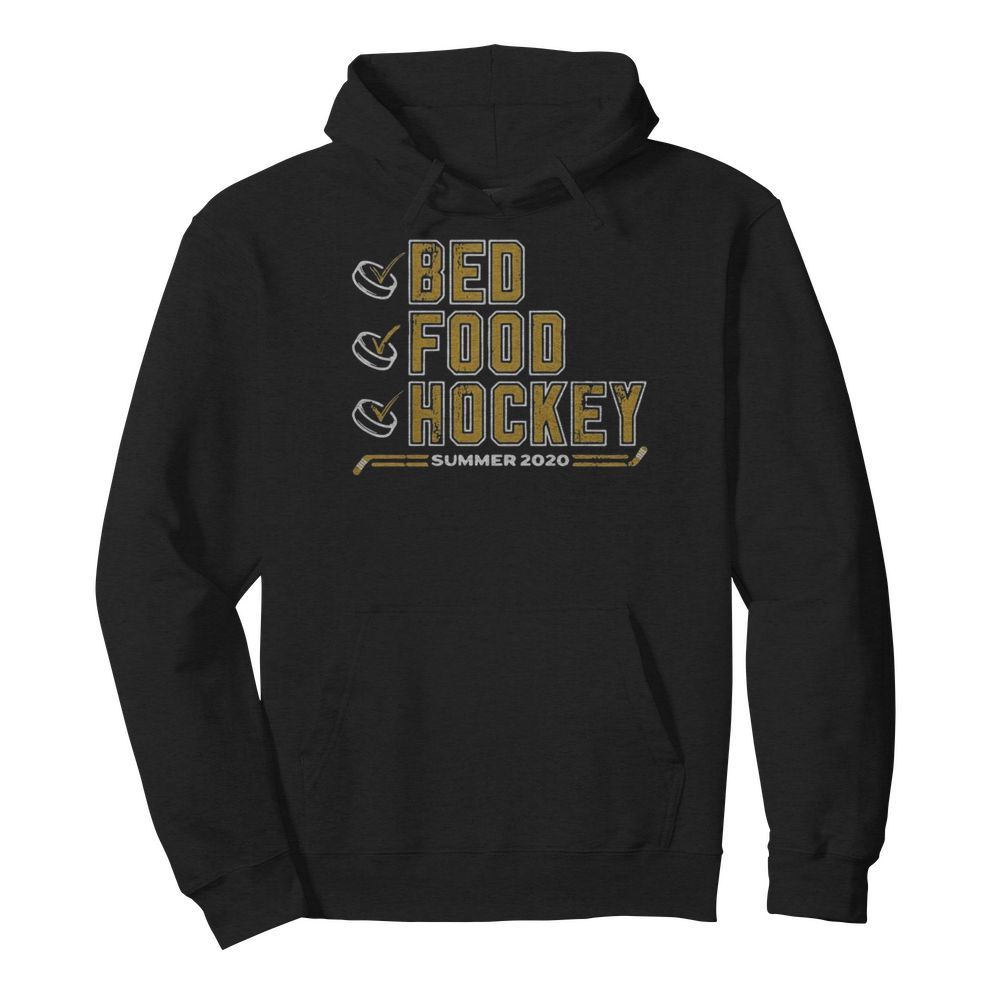 Bed Food Hockey Summer 2020  Unisex Hoodie