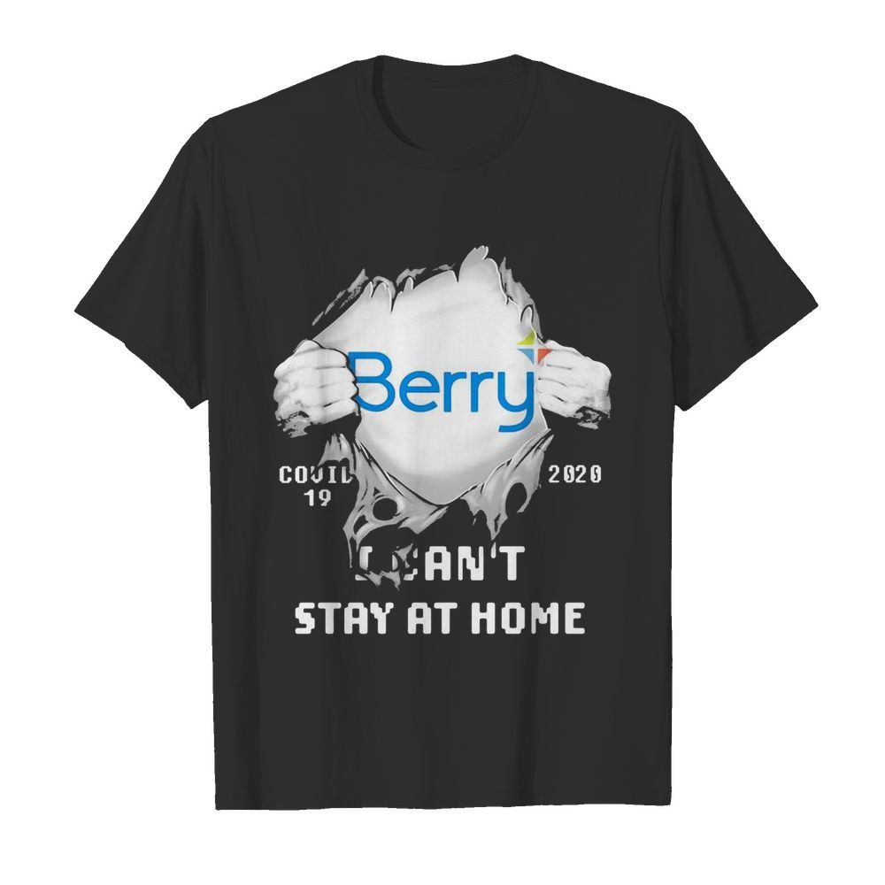 Berry I can’t stay at home Covid-19 2020 superman shirt