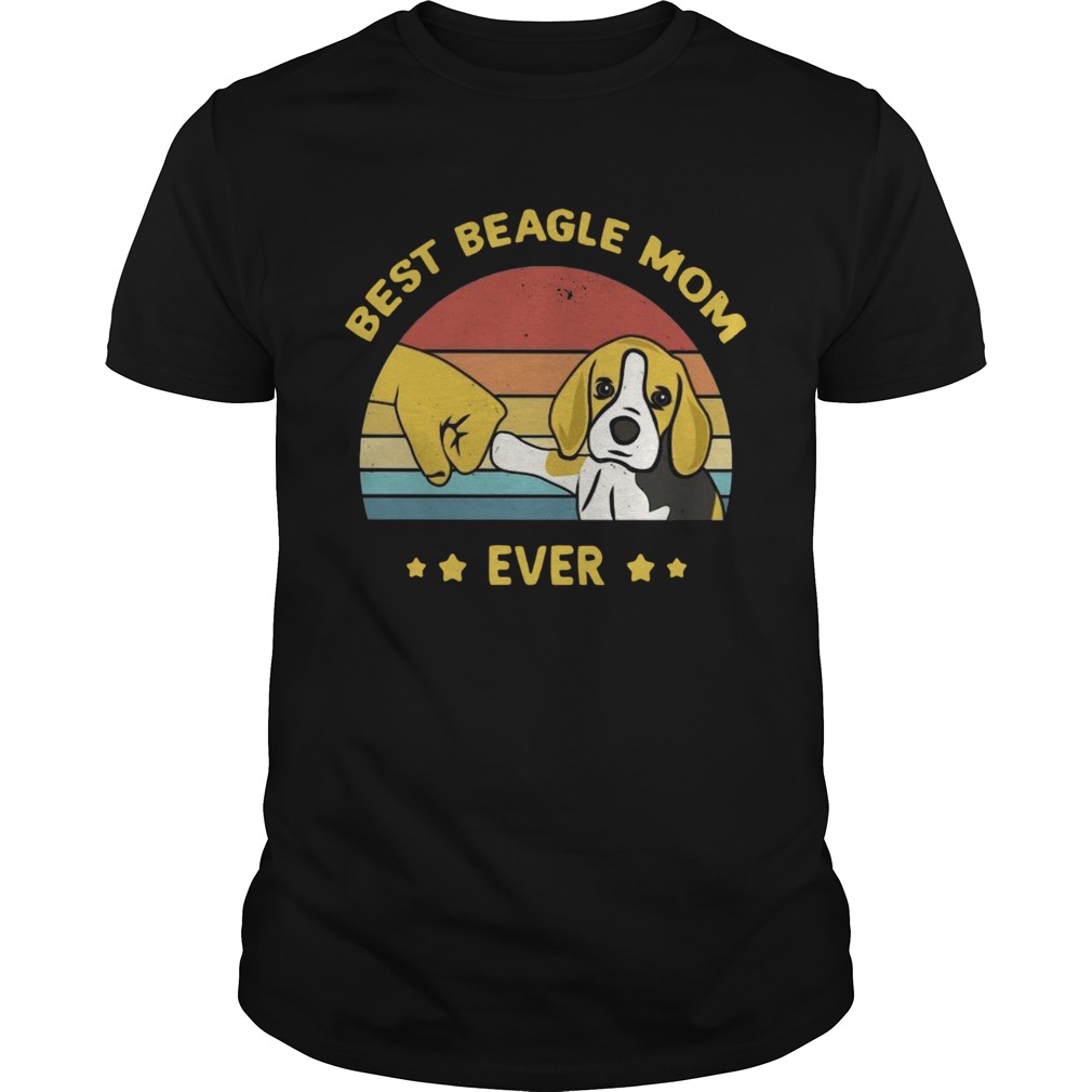 Best Beagle Mom Ever Retro Vintage  Unisex