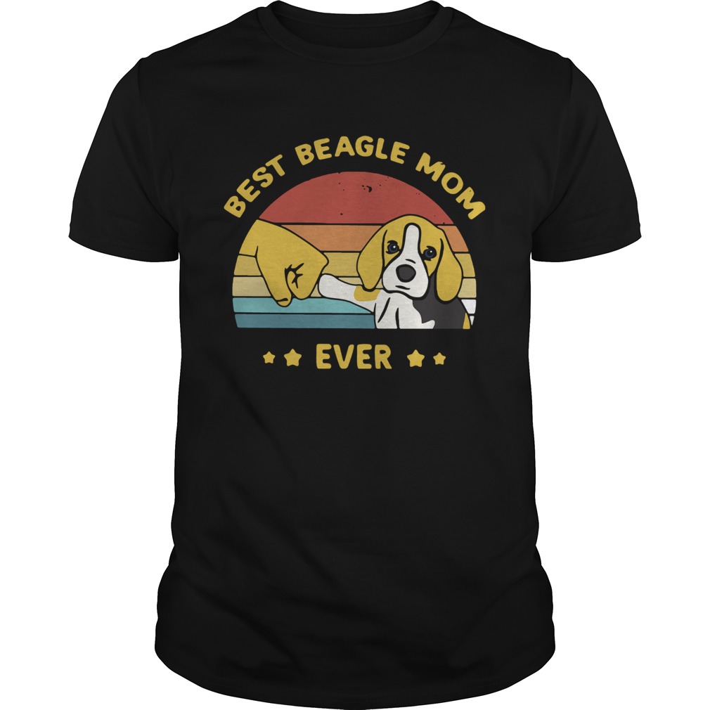 Best Beagle Mom Ever Vintage shirt