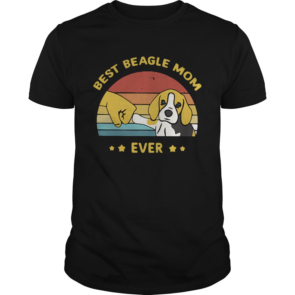 Best Beagle Mom Ever Vintage shirt