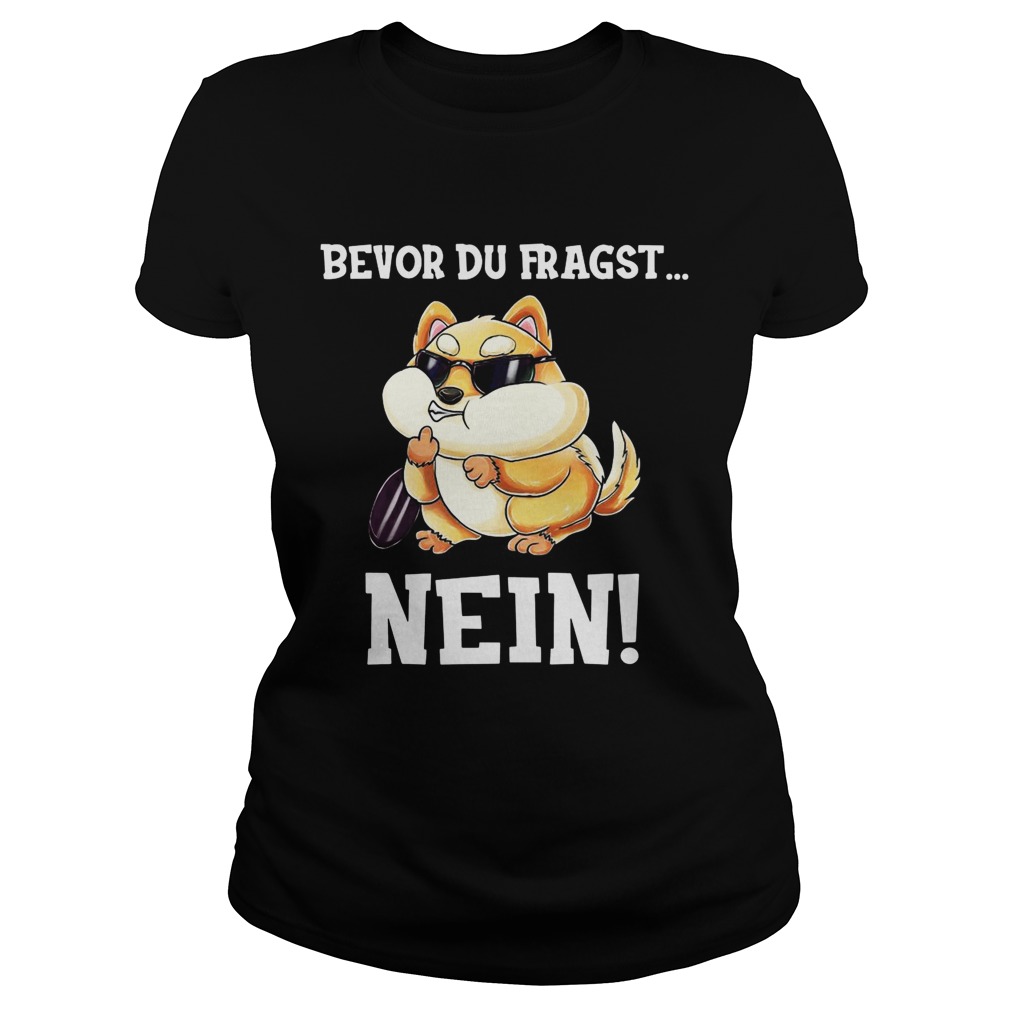 Bevor Du Fragst Nein Hamster  Classic Ladies