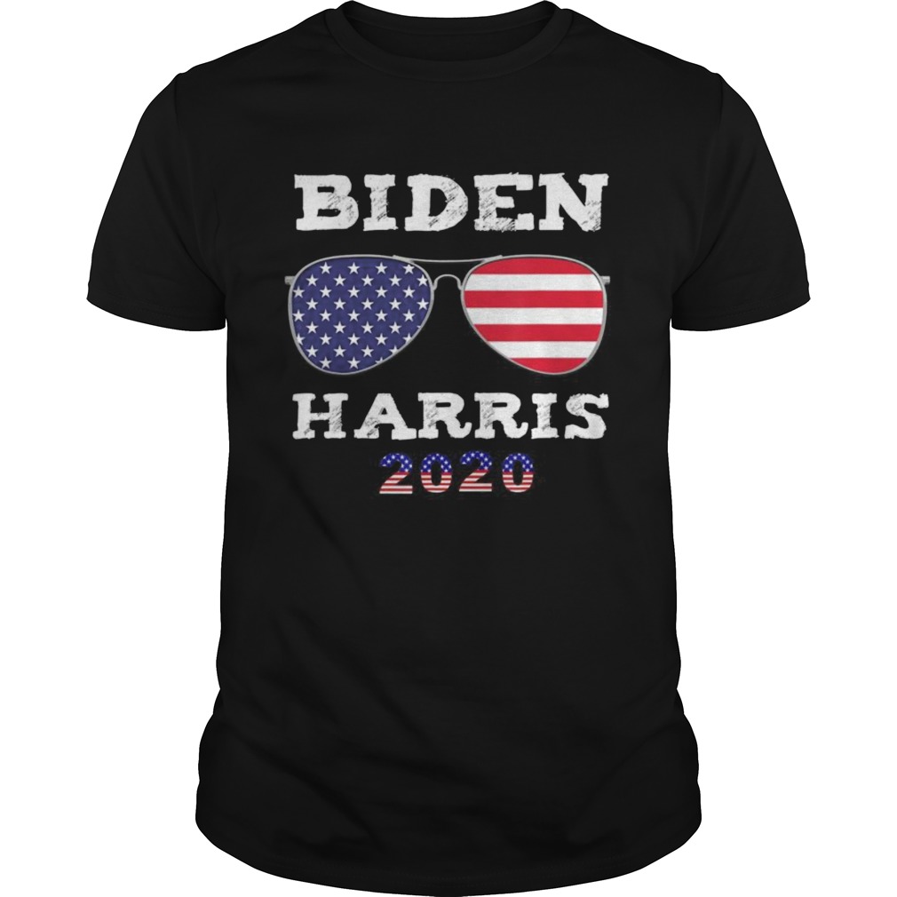 Biden Harris 2020 American Flag Sunglasses shirt