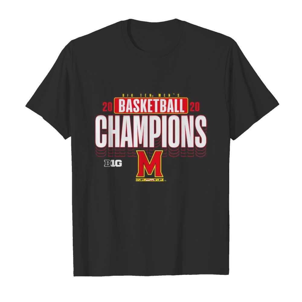 Big ten men’s 2020 basketball champions shirt