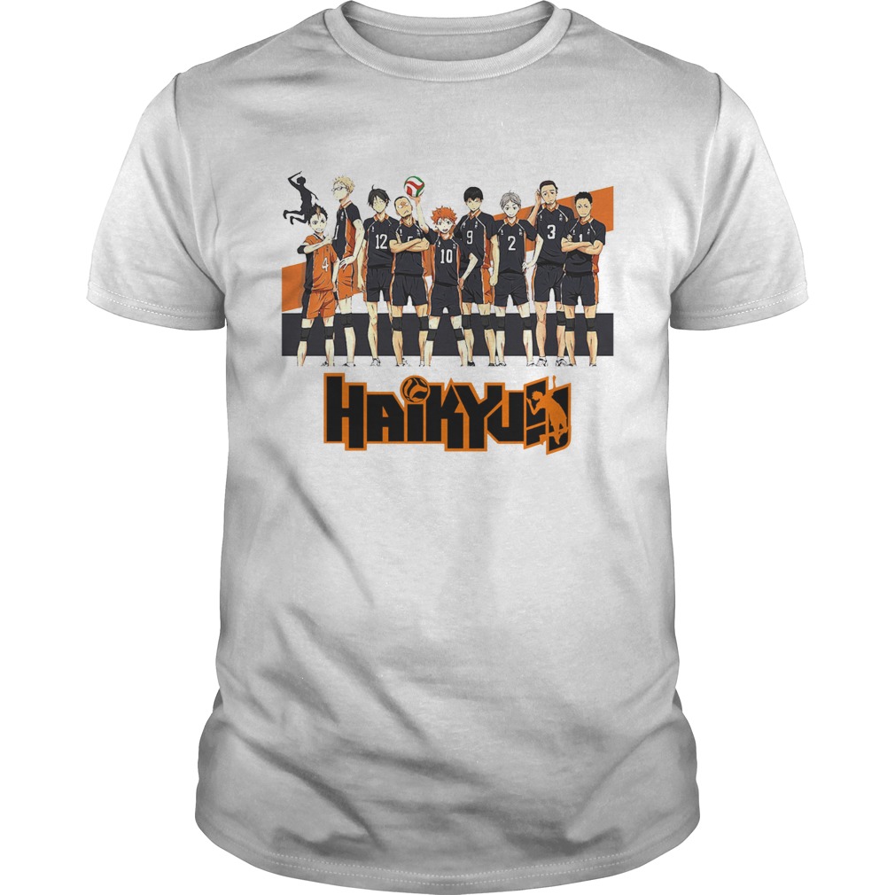 Bioworld Haikyuu Volleyball Team Fitted shirt