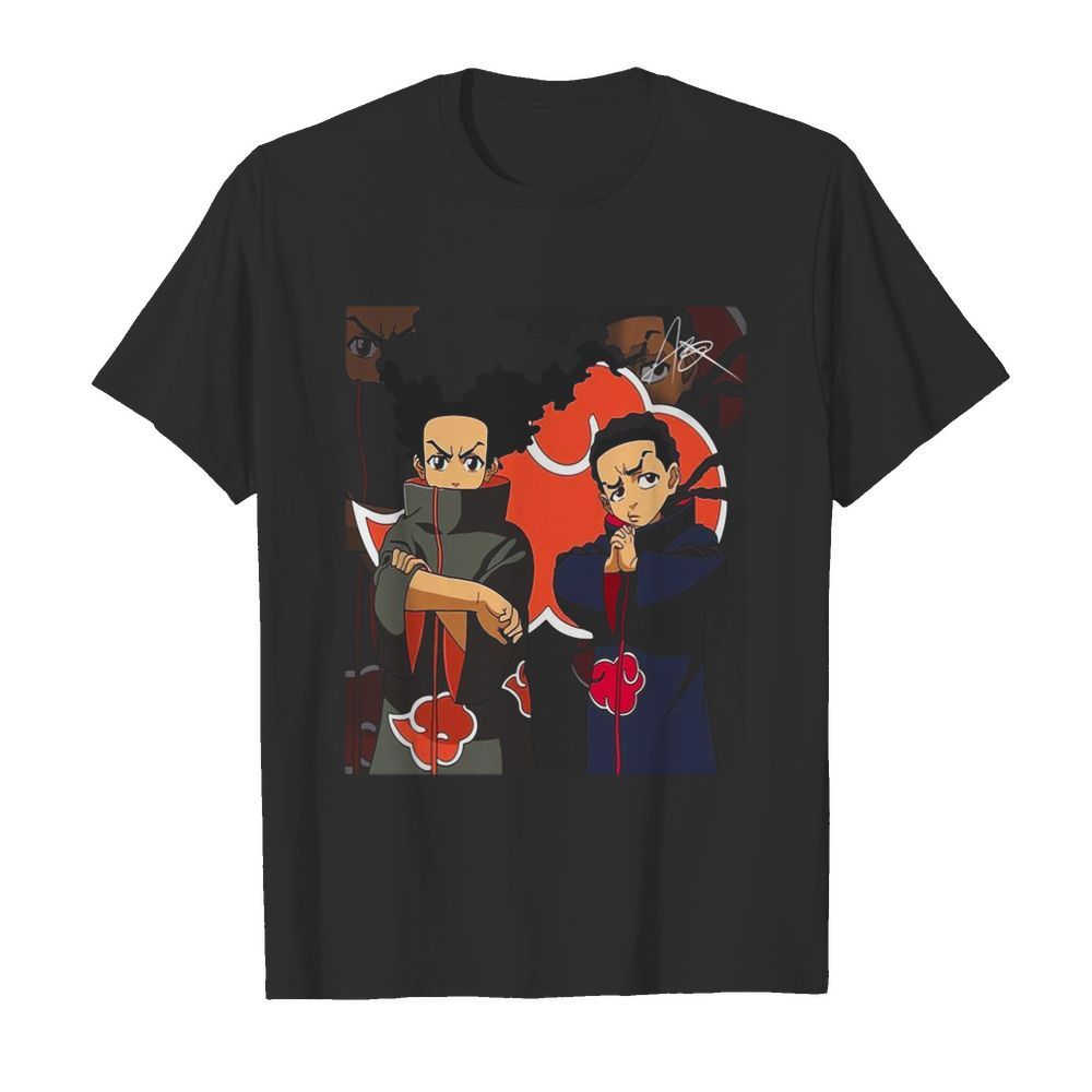 Black Girl Style Akatsuki Naruto shirt