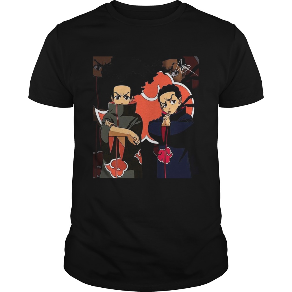 Black Girl Style Akatsuki Naruto shirt