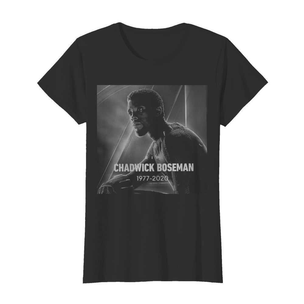 Black Panther Chadwick Boseman 1977-2020  Classic Women's T-shirt