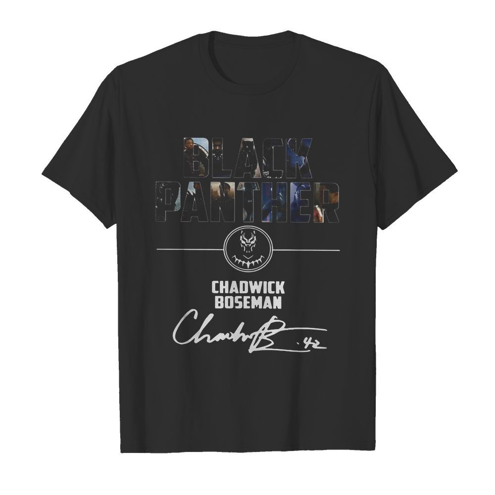 Black Panther Chadwick Boseman Signature shirt