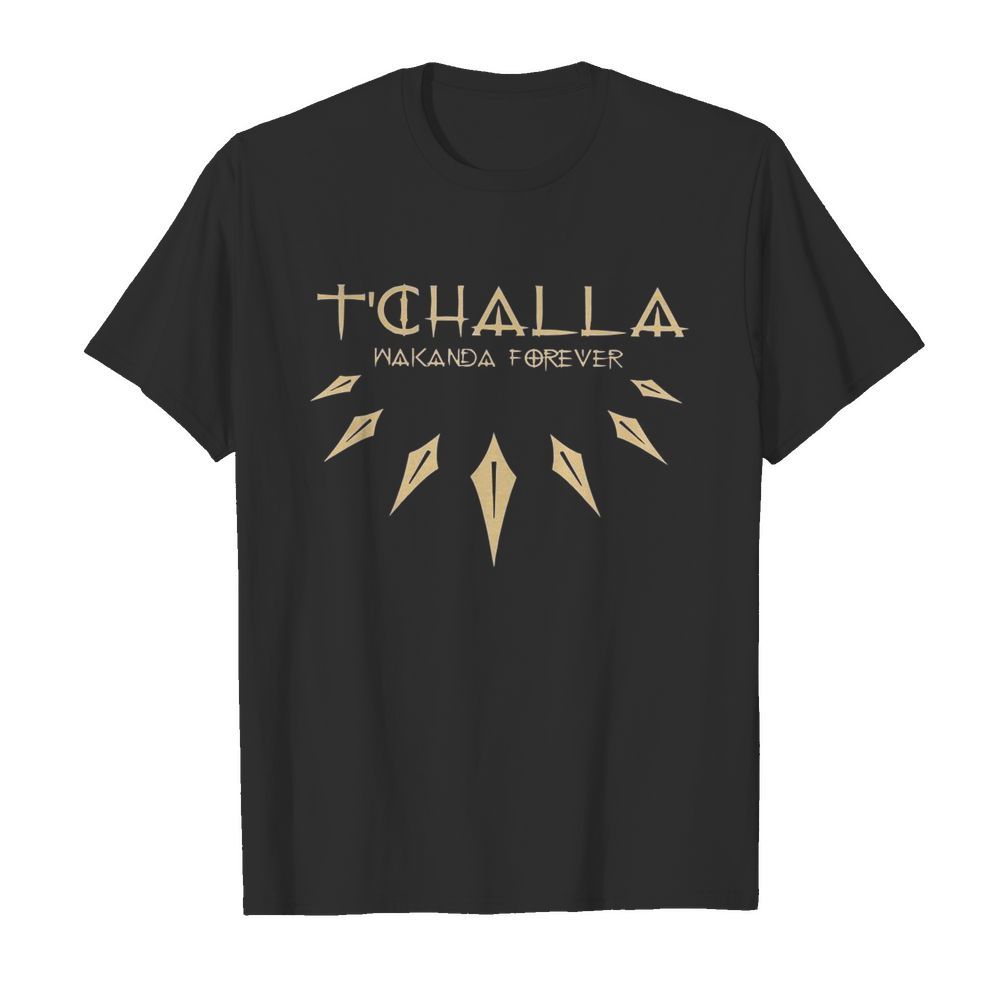 Black Panther Chadwick Boseman T’challa Wakanda Forever shirt