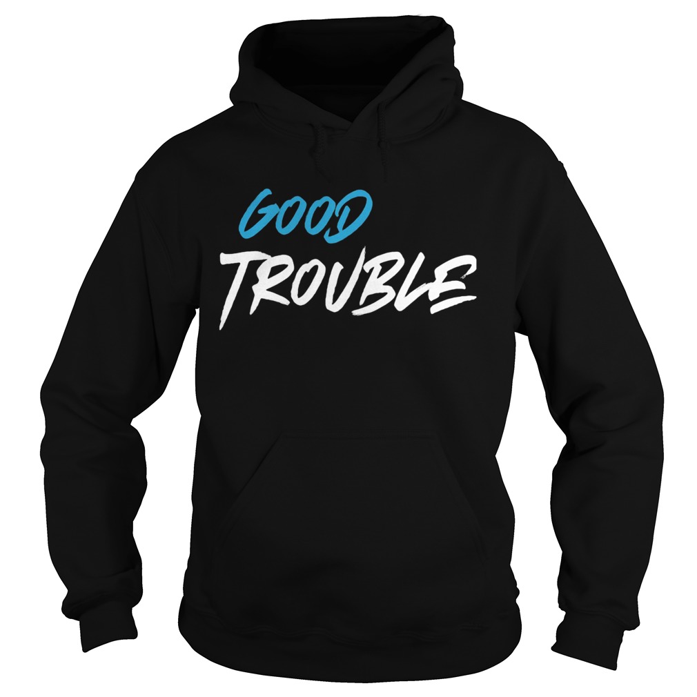 Black good trouble  Hoodie