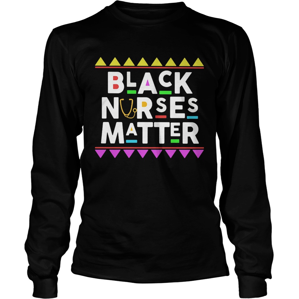 Black nurses matter styles 90s  Long Sleeve