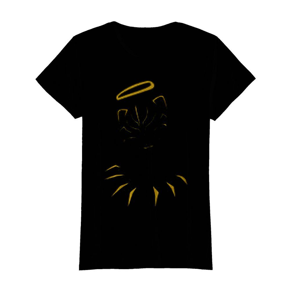 Black panther chadwick rip angel  Classic Women's T-shirt