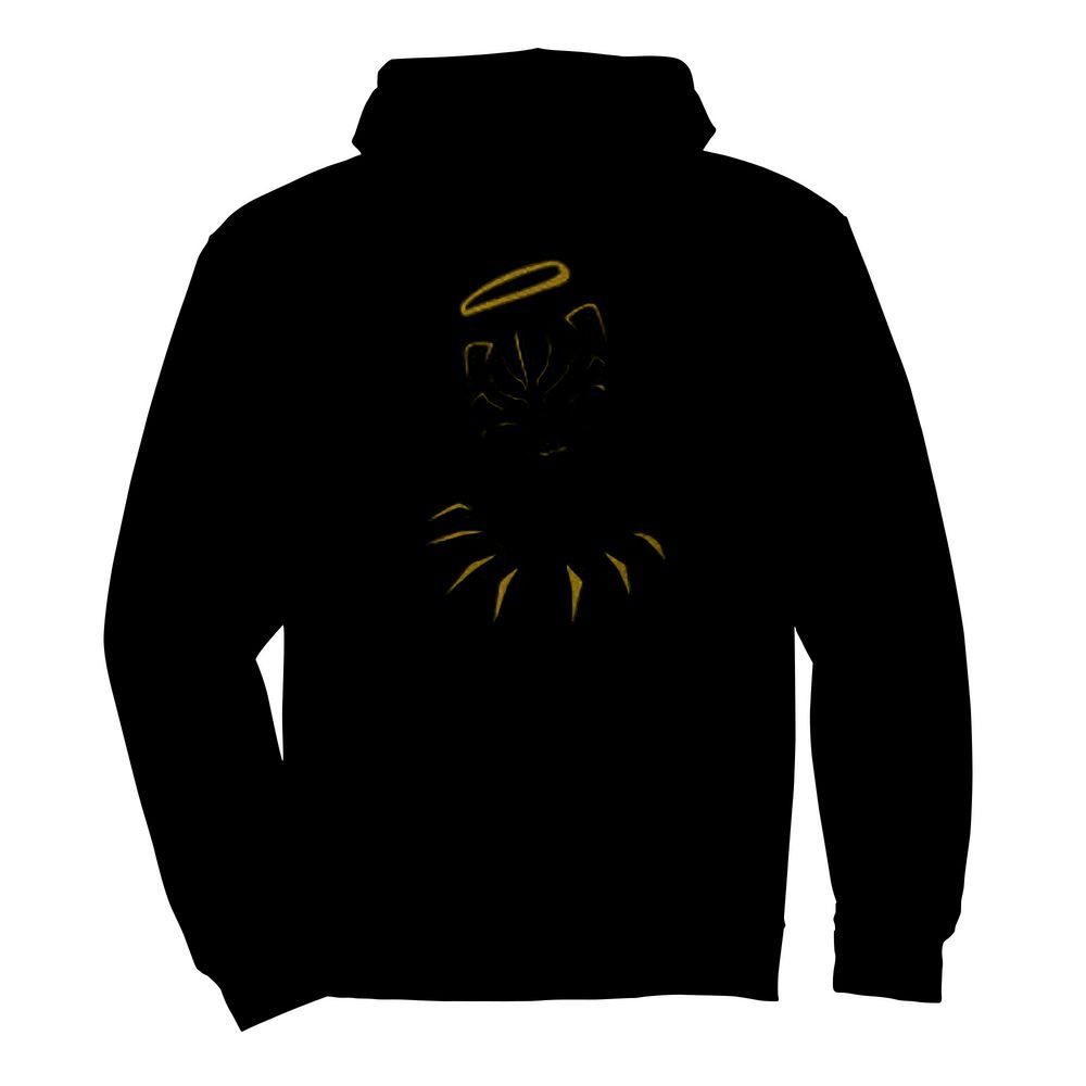 Black panther chadwick rip angel  Unisex Hoodie