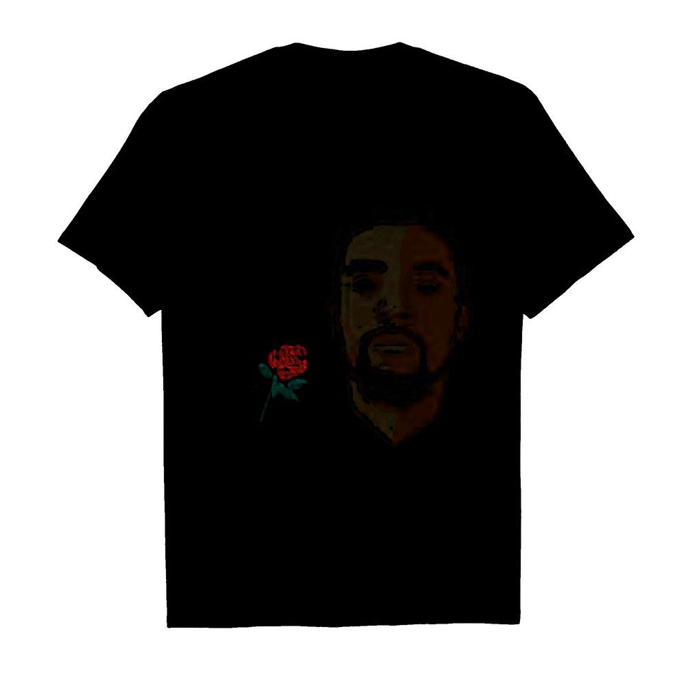 Black panther chadwick rip ink rest in peace rose shirt