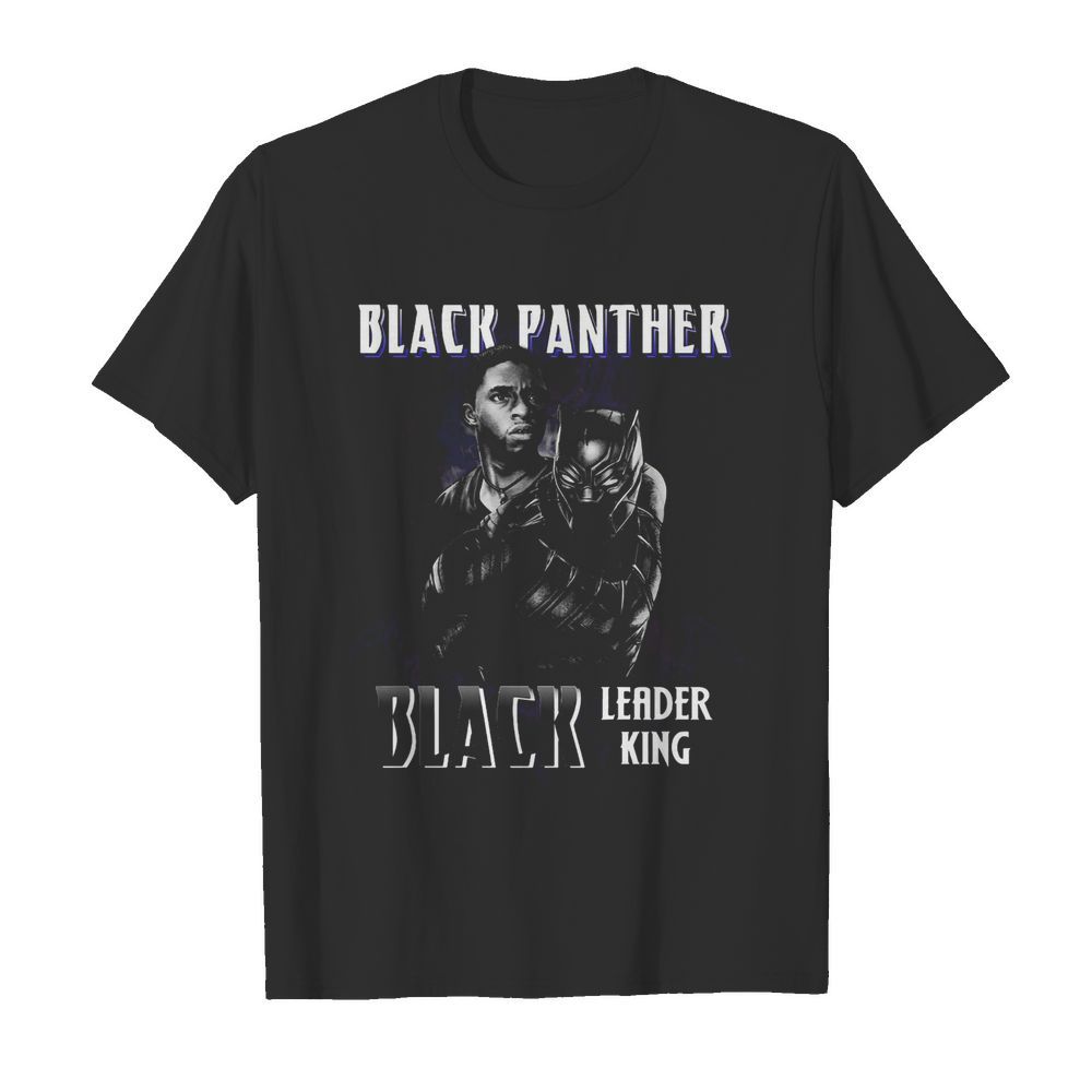 Black panther rip chadwick Boseman black leader king  Classic Men's T-shirt