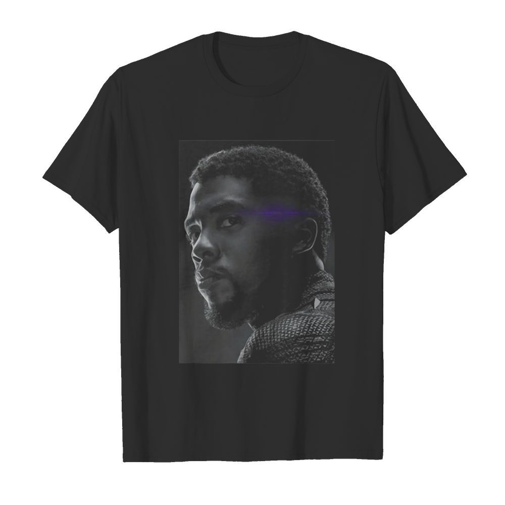 Black panther rip chadwick Boseman picture shirt