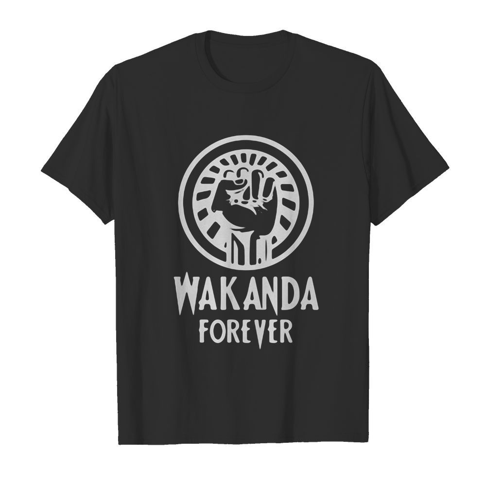 Black panther rip chadwick Boseman wakanda forever black lives matter shirt