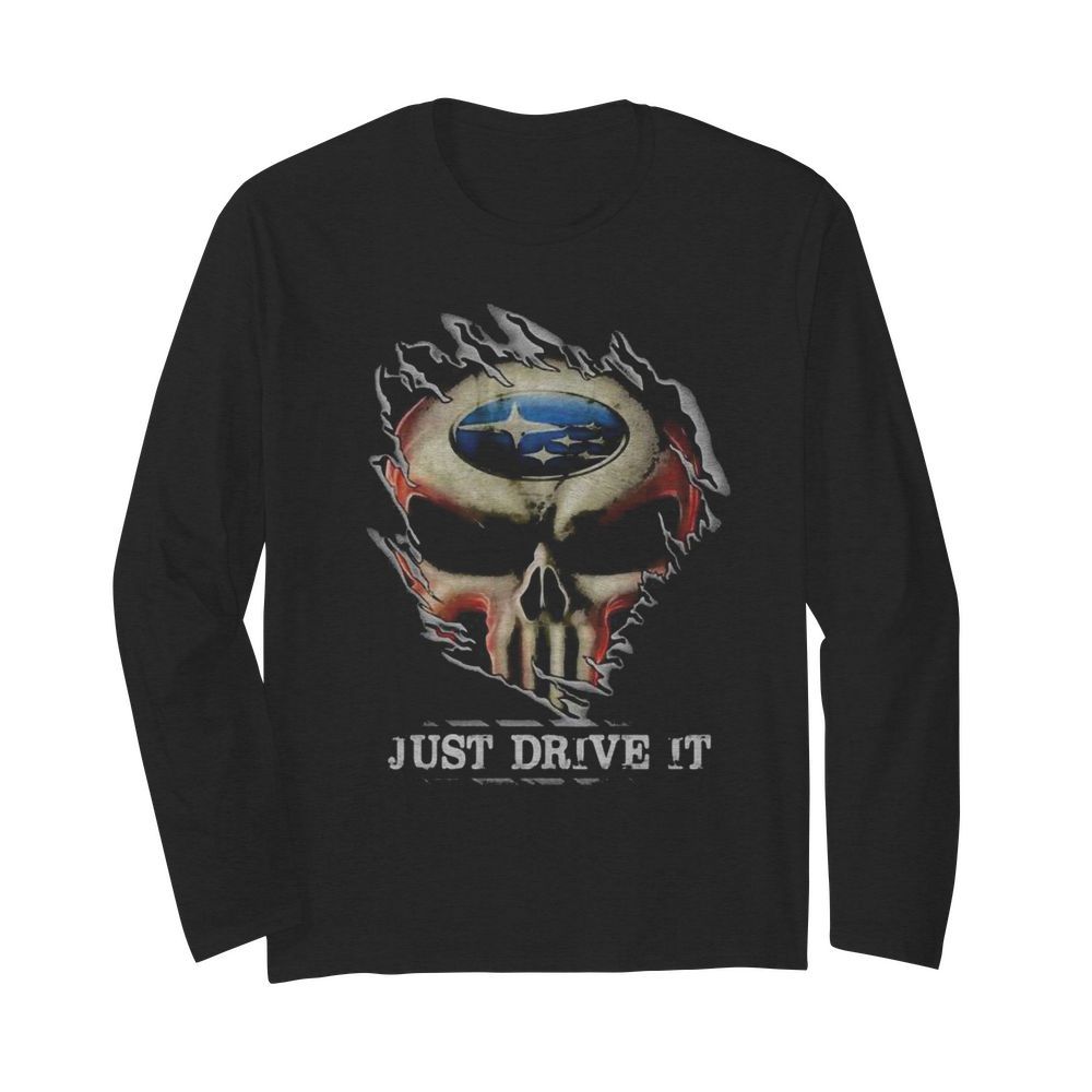 Blood insides skull ford just drive it  Long Sleeved T-shirt 