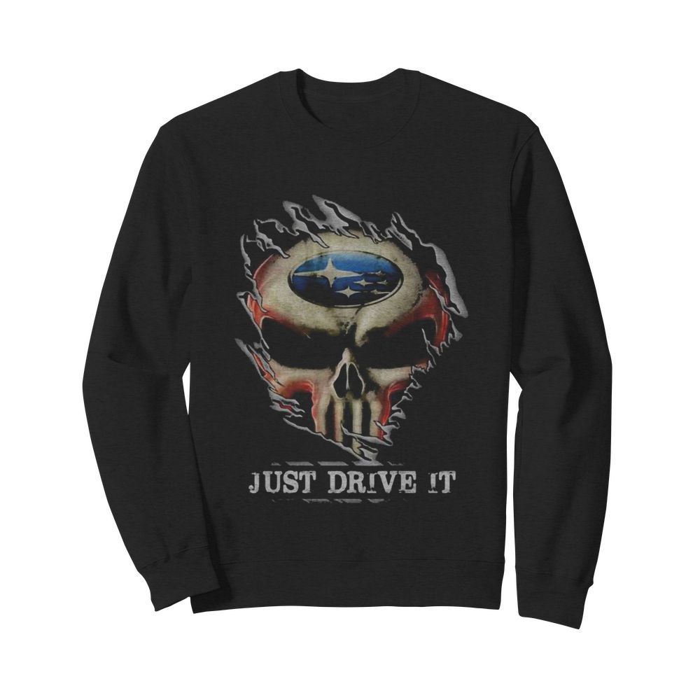 Blood insides skull ford just drive it  Unisex Sweatshirt