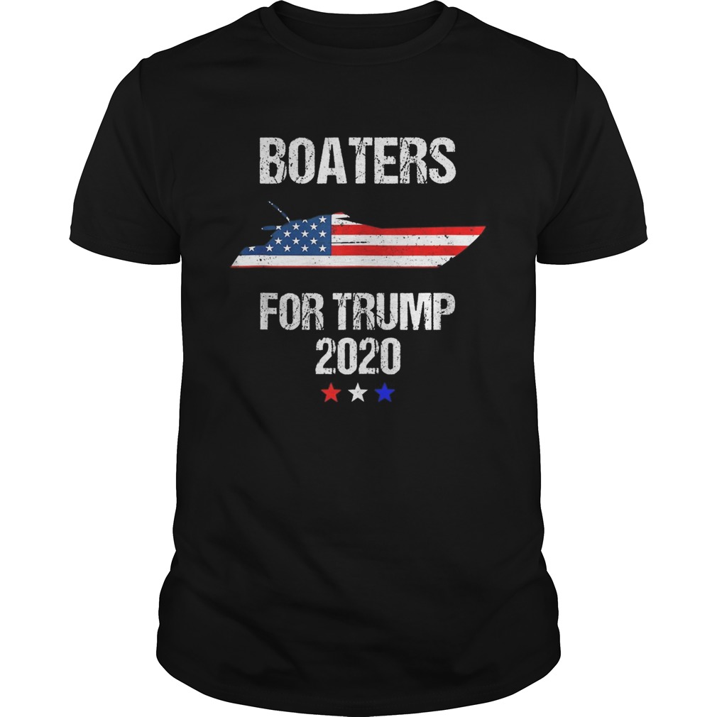 Boaters For Trump 2020 Election Gift For Trump Supporters  Unisex