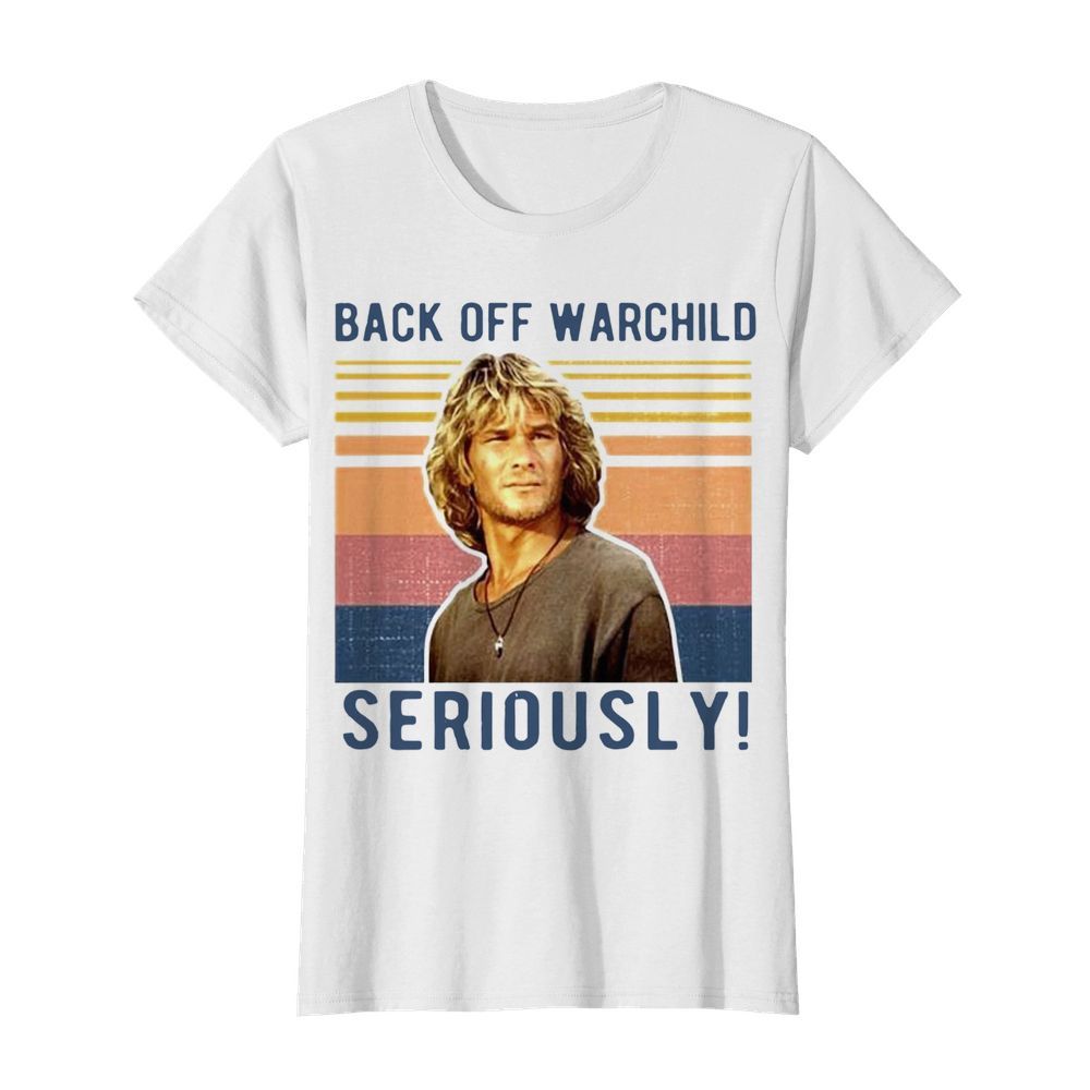 Bodhi Back Off Warchild Seriously Vintage  Classic Women's T-shirt