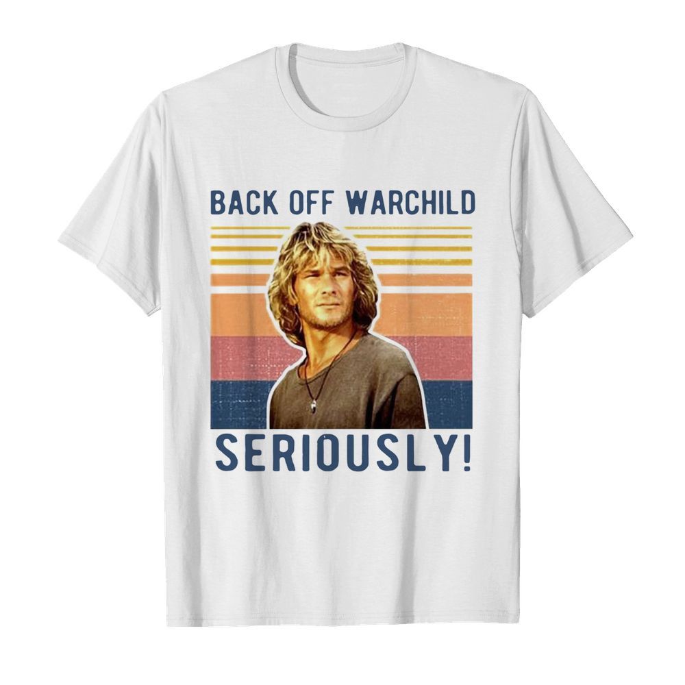 Bodhi Back Off Warchild Seriously Vintage  Classic Men's T-shirt