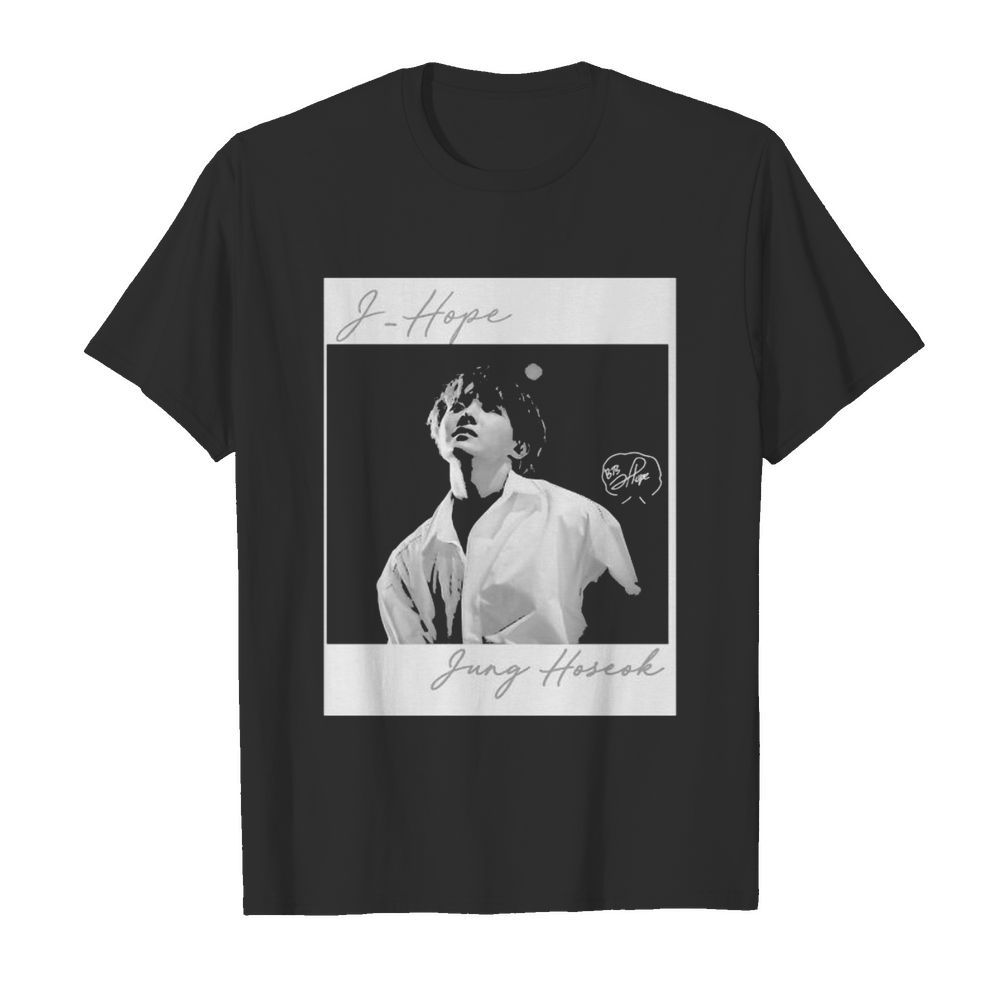 Bts band i hope jung hoseok signature shirt