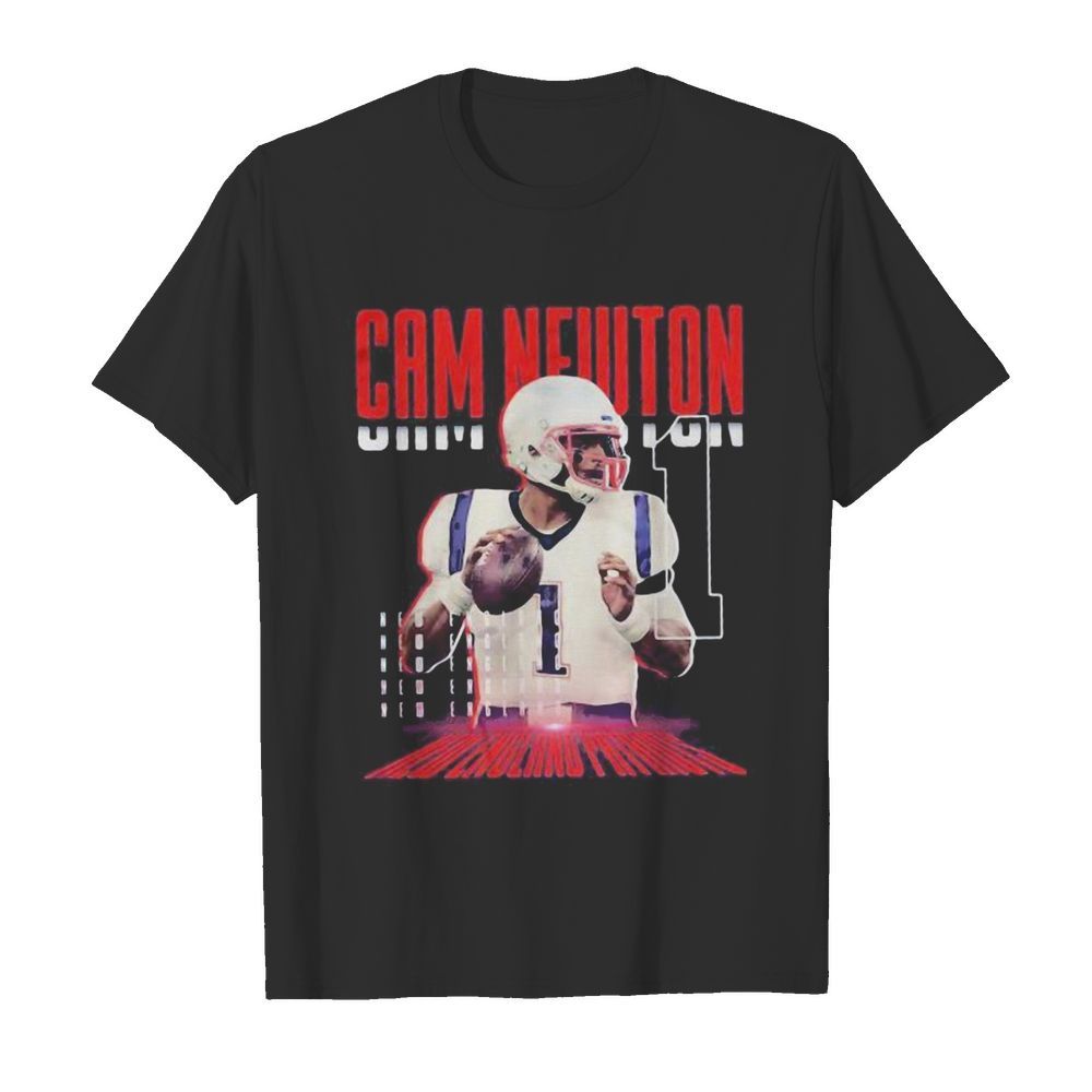 Cam newton 1 new england patriots football shirt