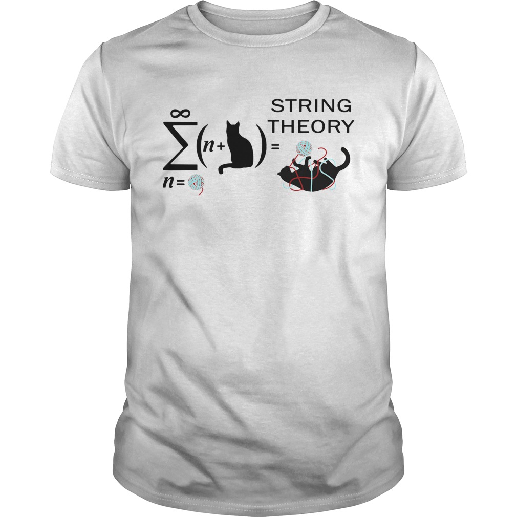 Cat String Theory shirt