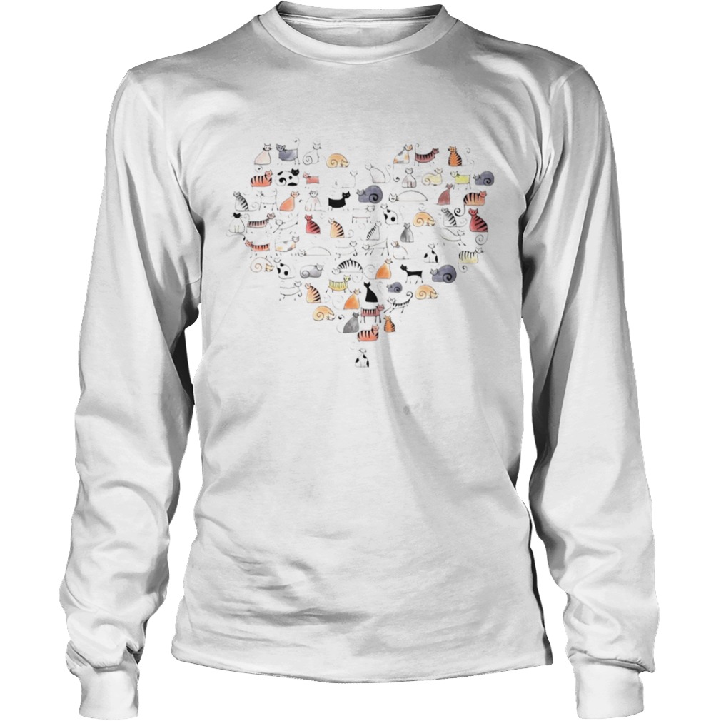 Cats In The Heart  Long Sleeve