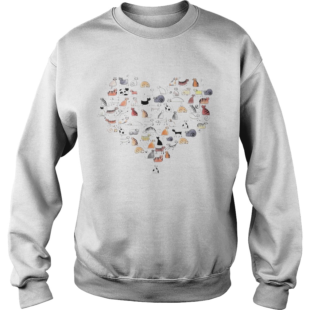 Cats In The Heart  Sweatshirt