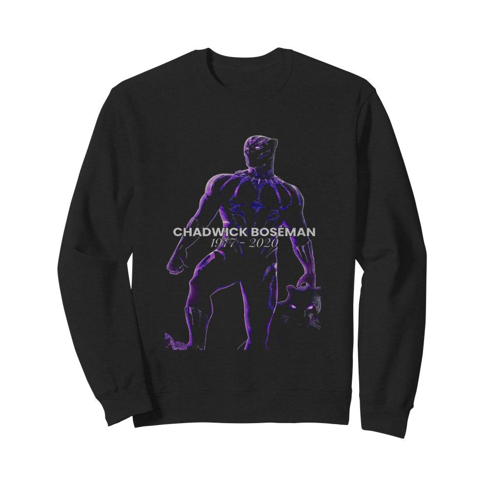 Chadwick Boseman R.I.P To The Black Panther Wakanda Forever  Unisex Sweatshirt