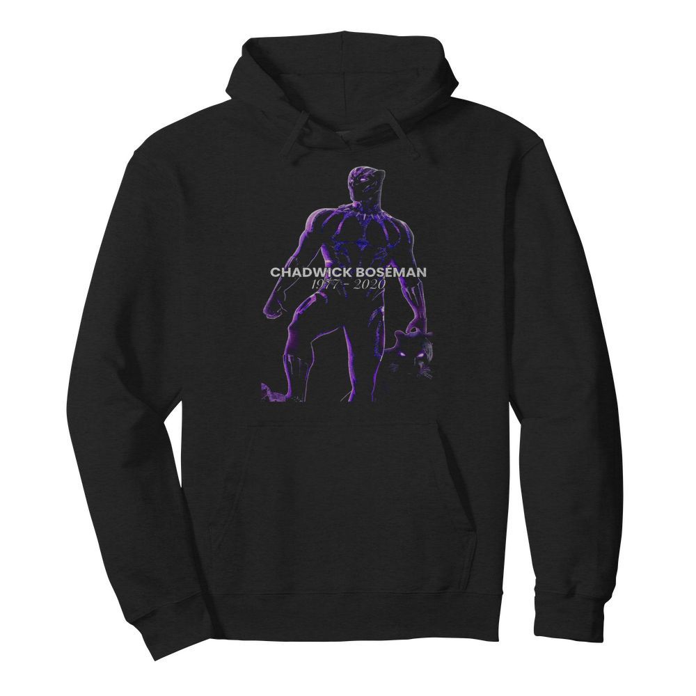 Chadwick Boseman R.I.P To The Black Panther Wakanda Forever  Unisex Hoodie